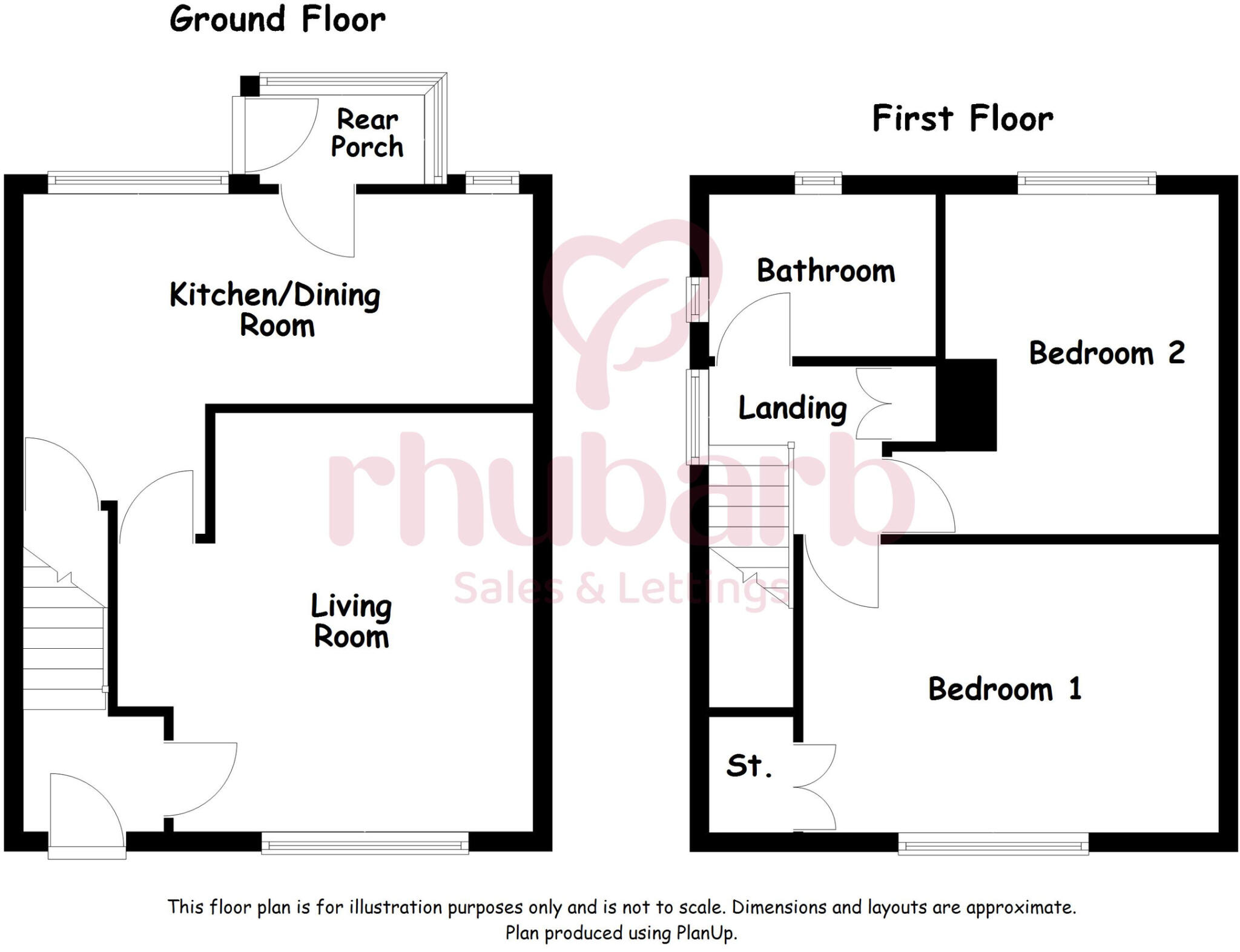 Moxon Square, Wakefield, West Yorkshire floorplan