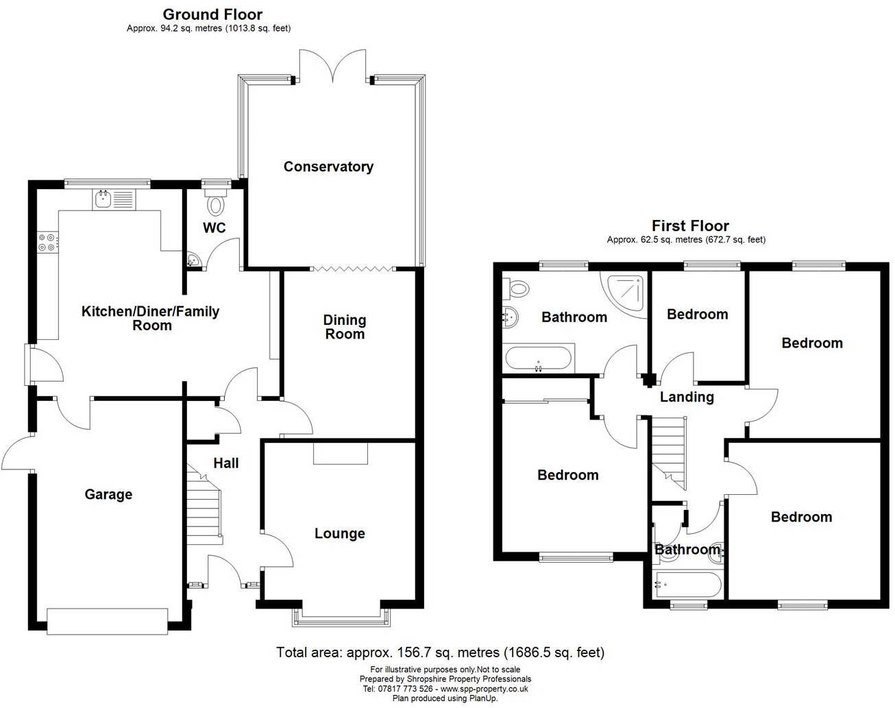 Lythwood Road, Bayston Hill, Shrewsbury floorplan
