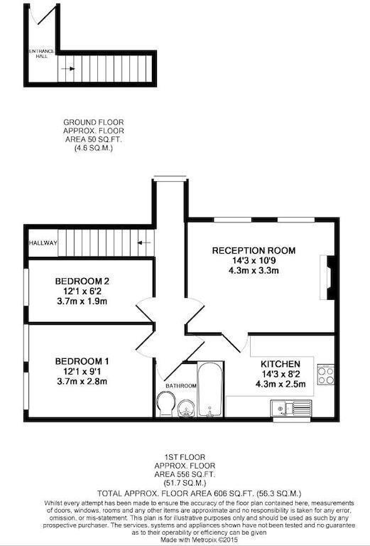Palmerston Road, Harrow floorplan