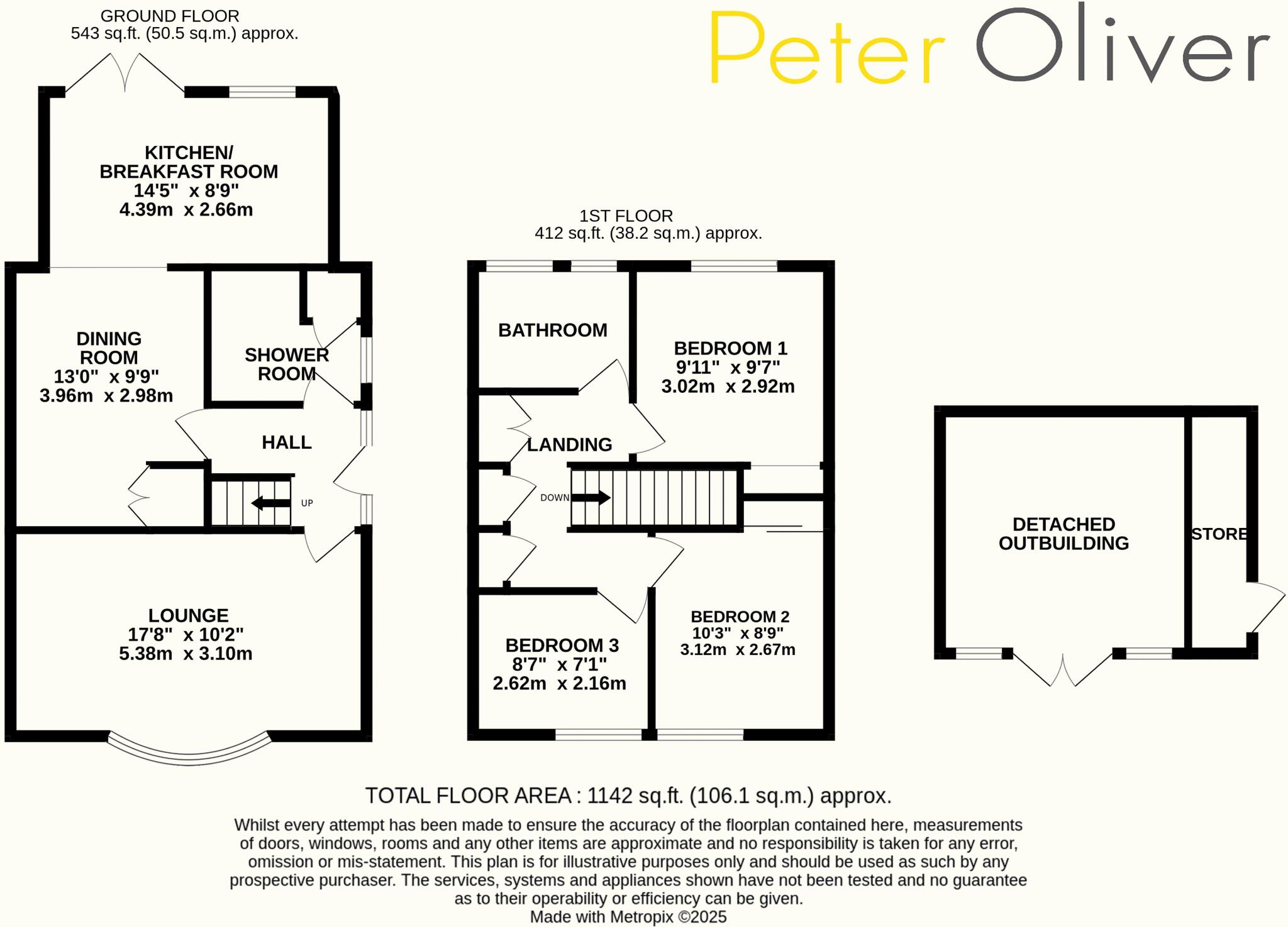Campbell Close, Uckfield floorplan