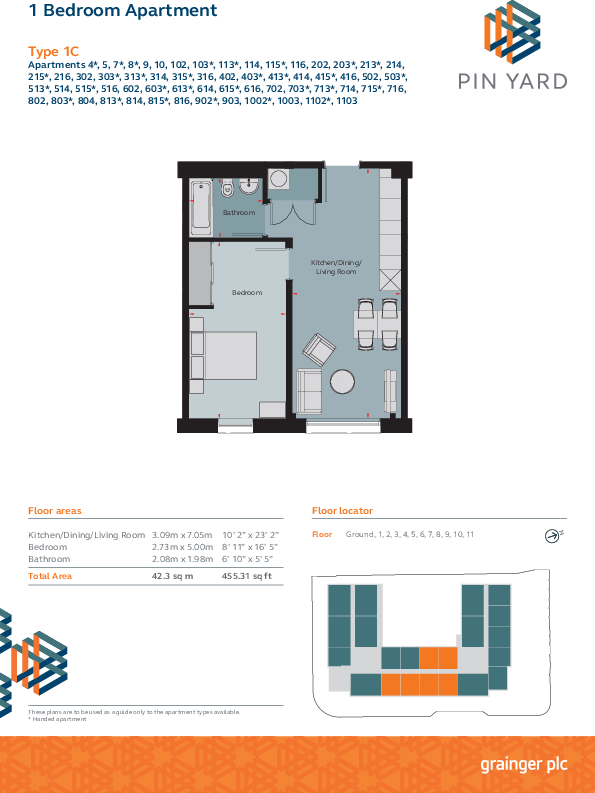 Pin Yard, Leeds Leeds LS11 floorplan
