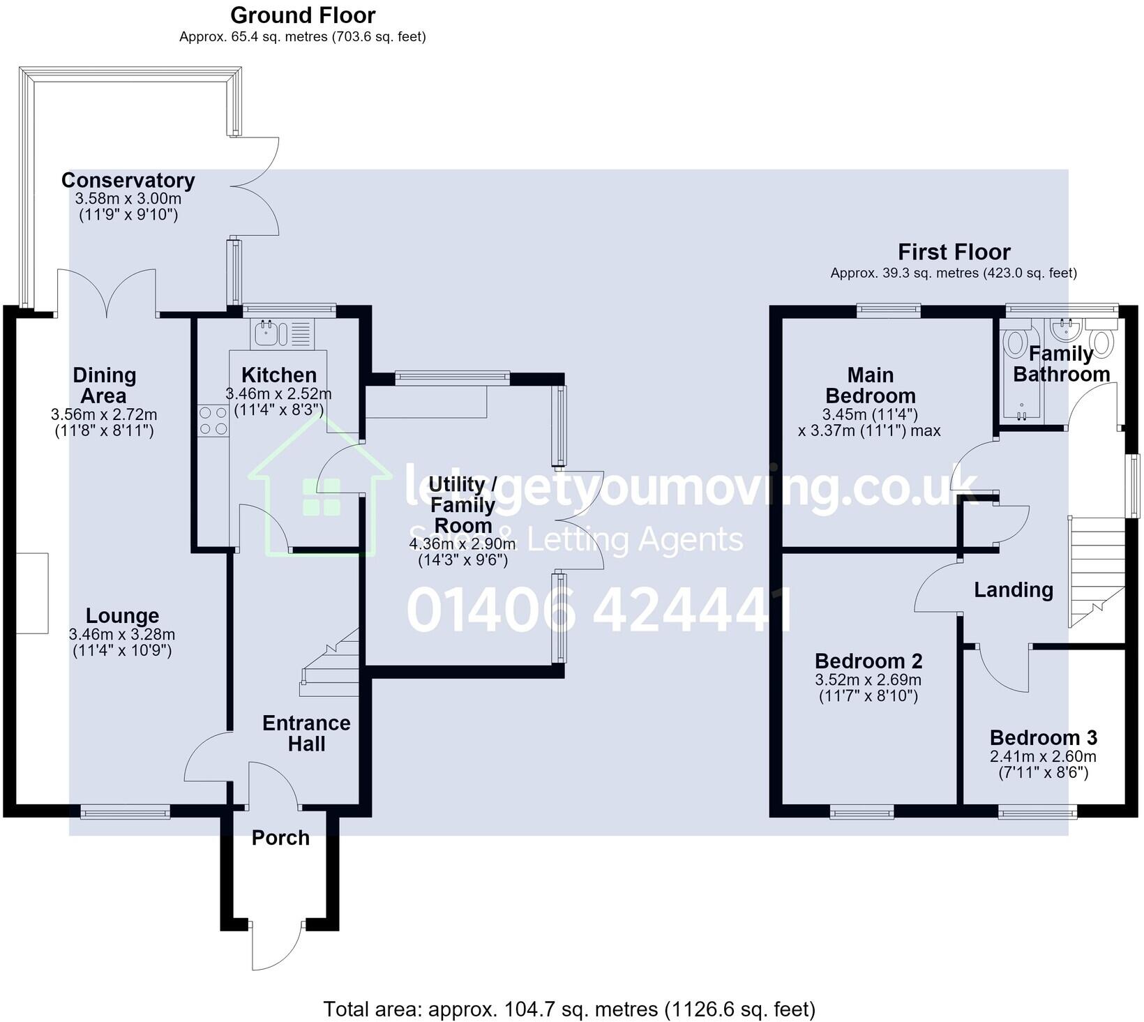 Marshlands Drive, Holbeach floorplan