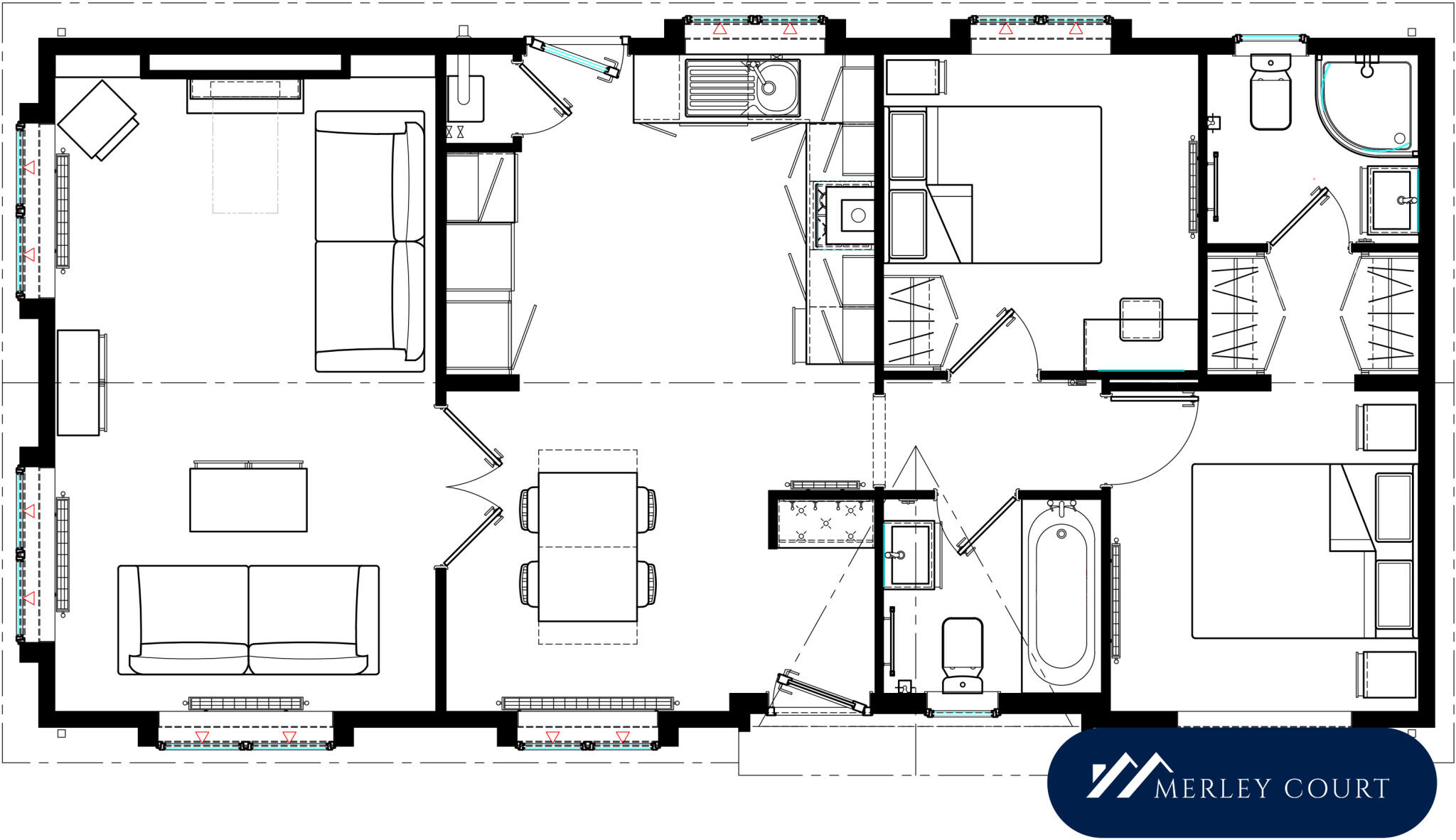 Merley Court, Wimborne, BH21 3AA floorplan