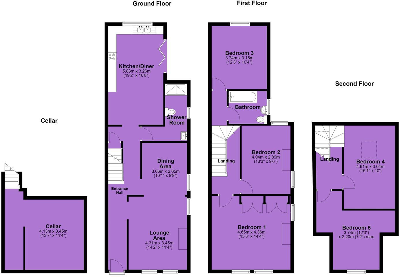 Longford Place, Victoria Park floorplan