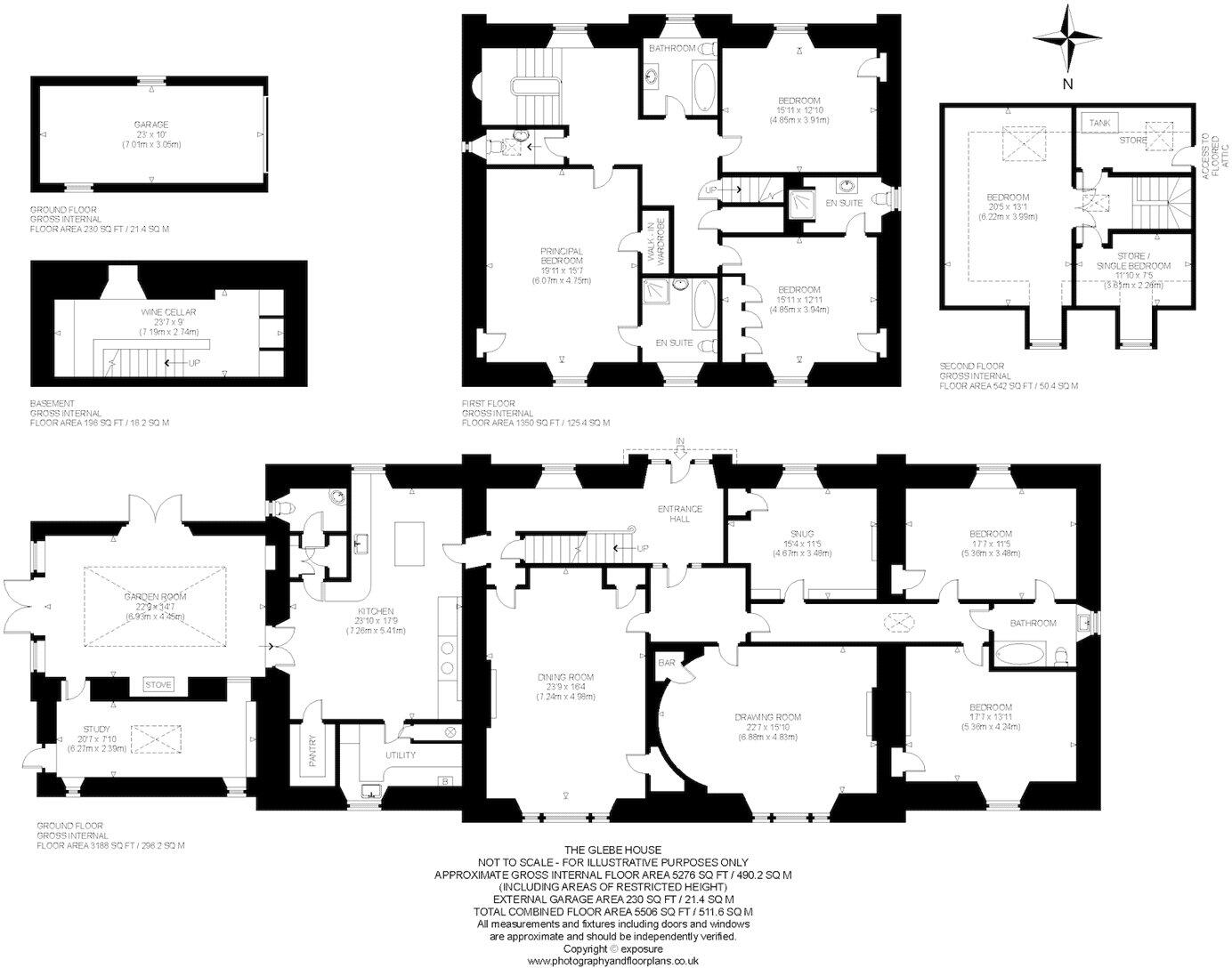 The Glebe House, 4 Law Road, North Berwick, East Lothian floorplan