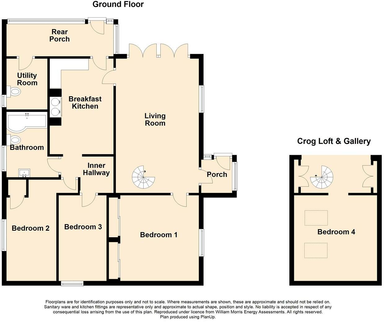 Llanrhychwyn, Trefriw floorplan