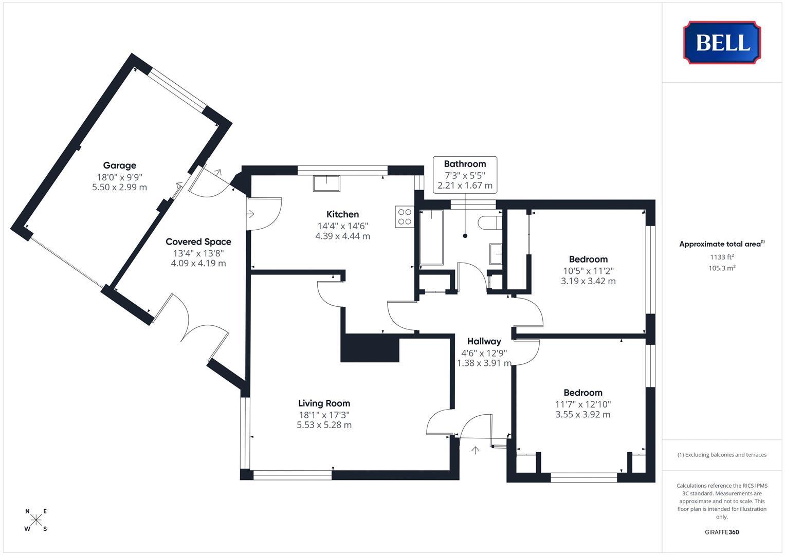 Grangelands, 14 Harrison Close, Horncastle floorplan