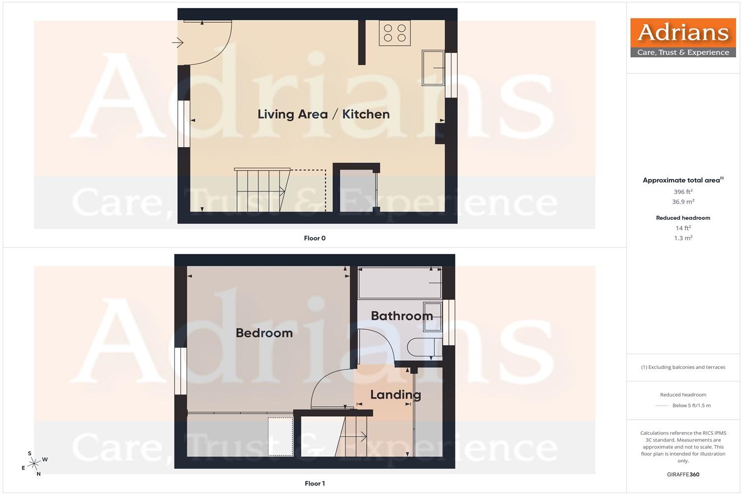 Colyers Reach, CM2 floorplan