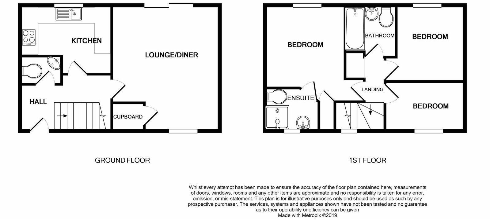 Isis Close, Calne floorplan