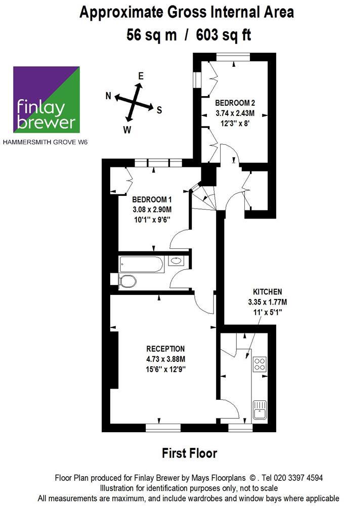 Hammersmith Grove, London W6 floorplan