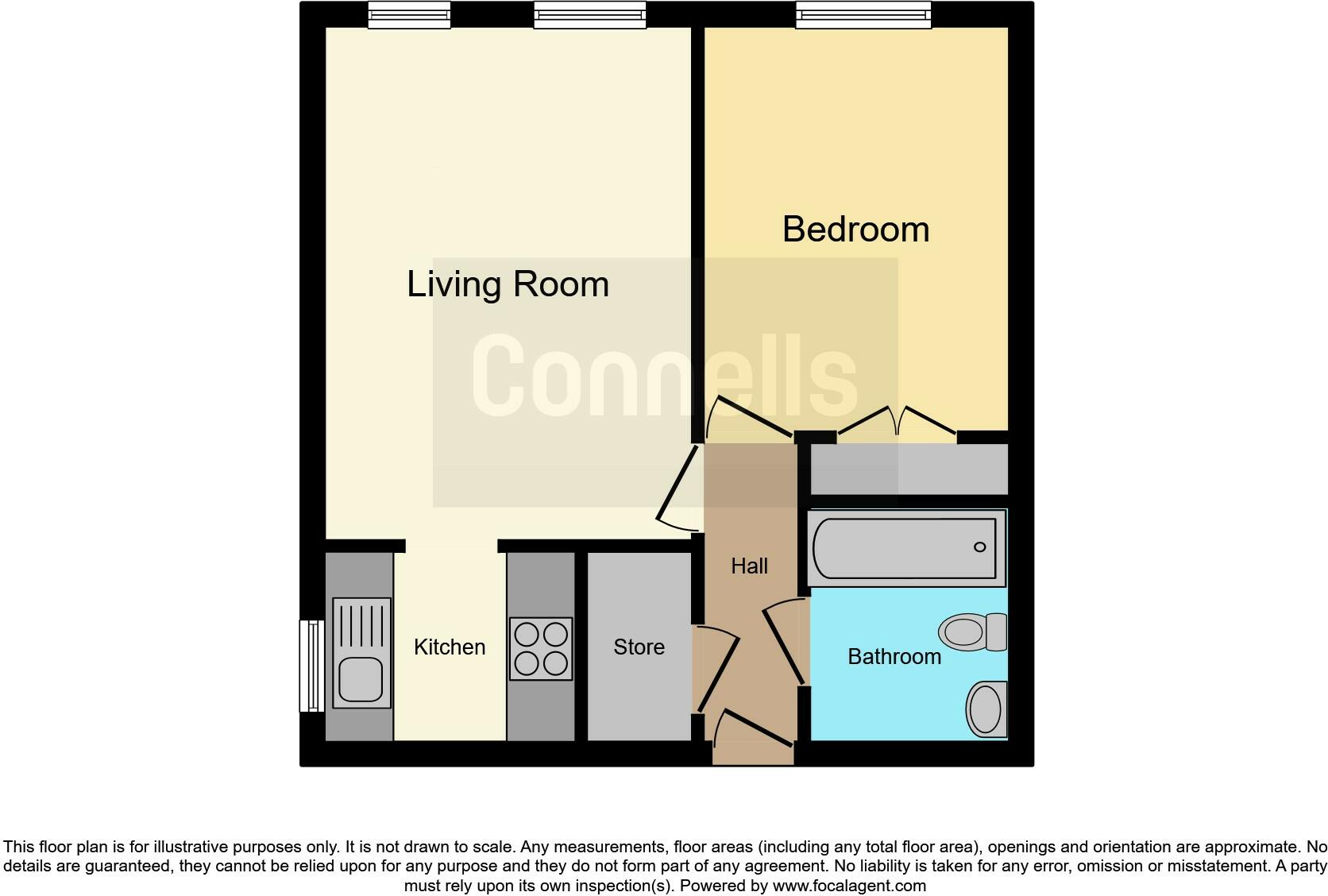 High West Street, Dorchester floorplan