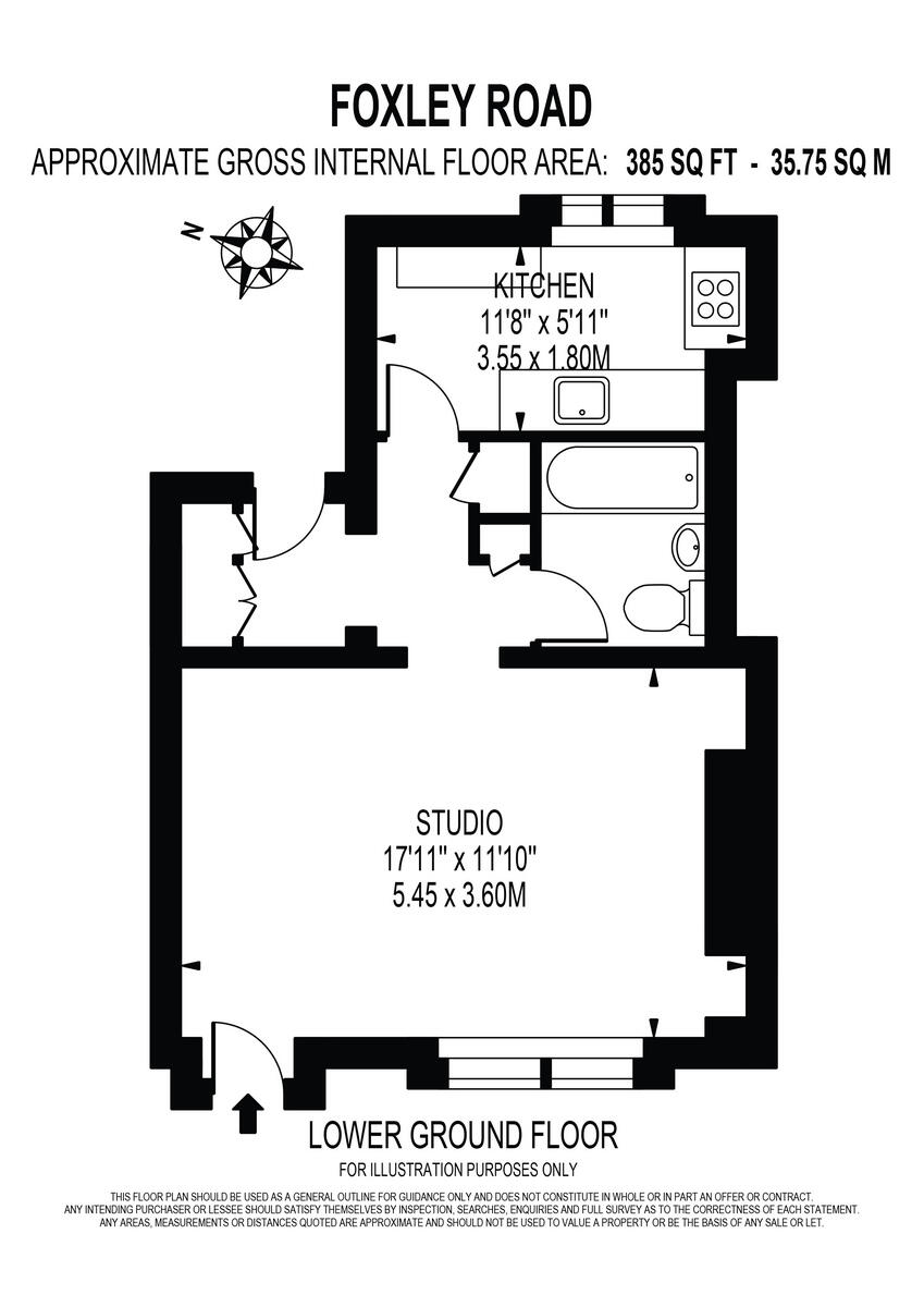 Foxley Road, LONDON floorplan