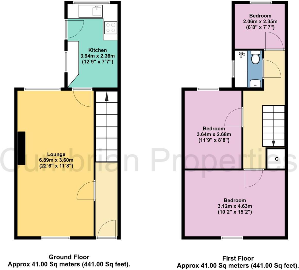 Clementina Terrace, Currock, Carlisle floorplan