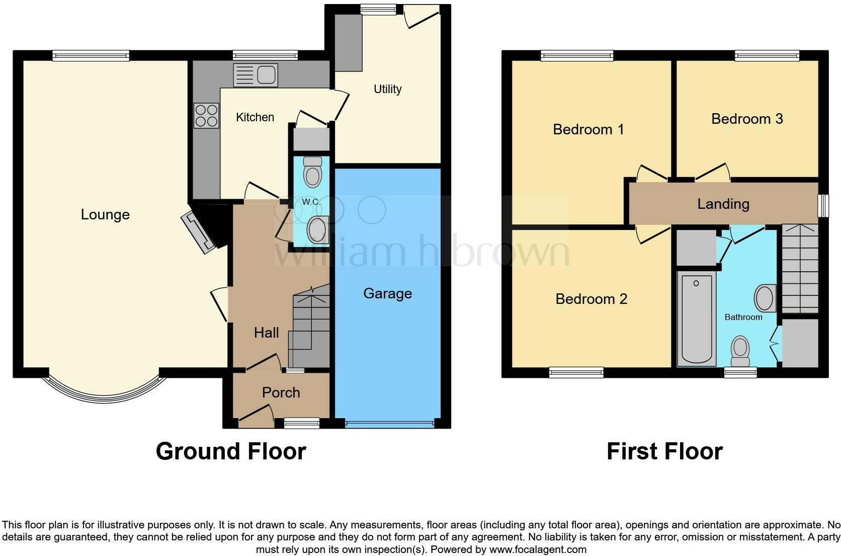 Gwyn Crescent, Fakenham floorplan