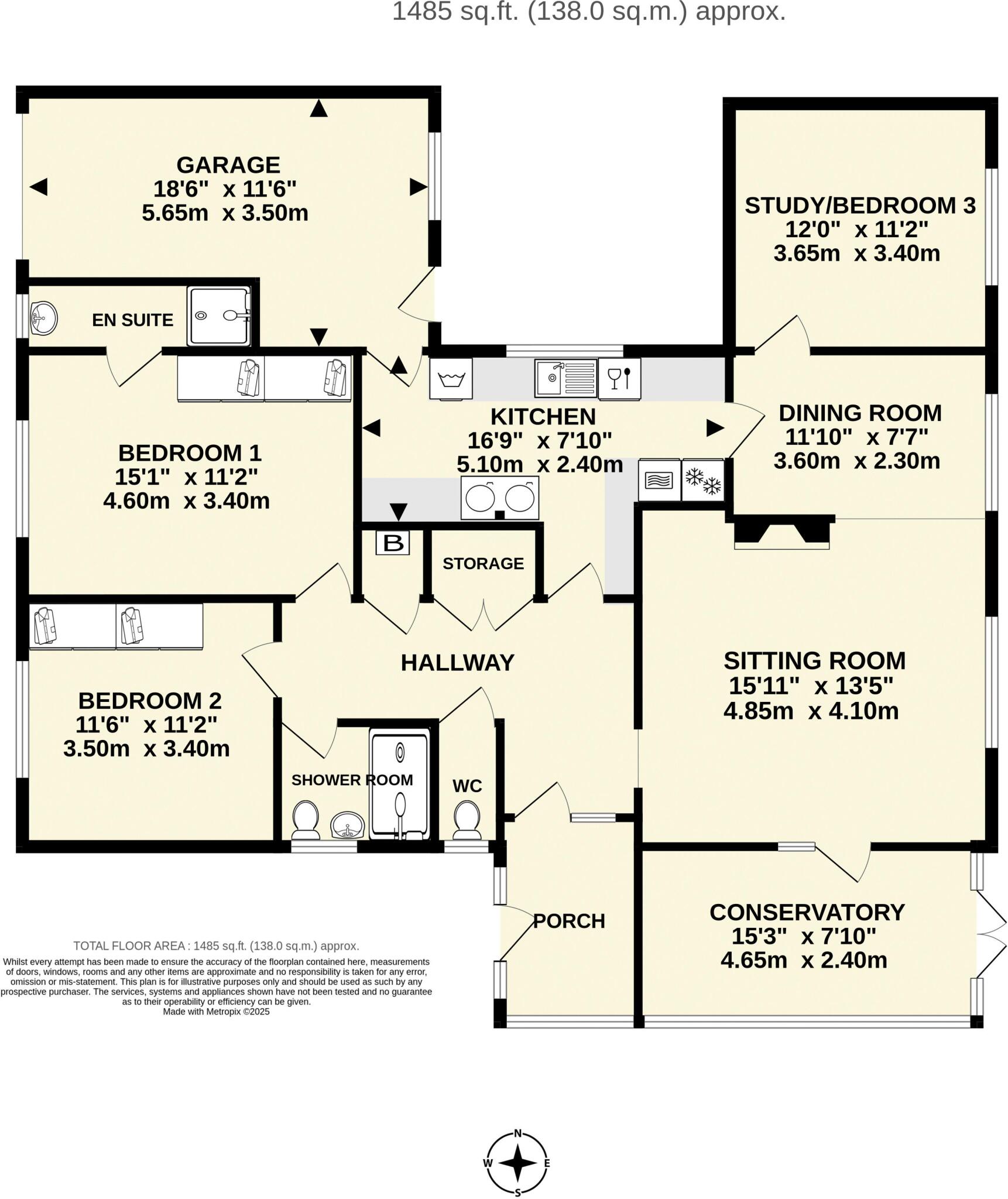 Malden Road, Sidmouth floorplan