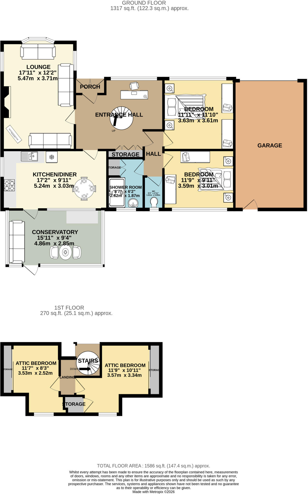 Top Road, Barnby Dun, Doncaster floorplan