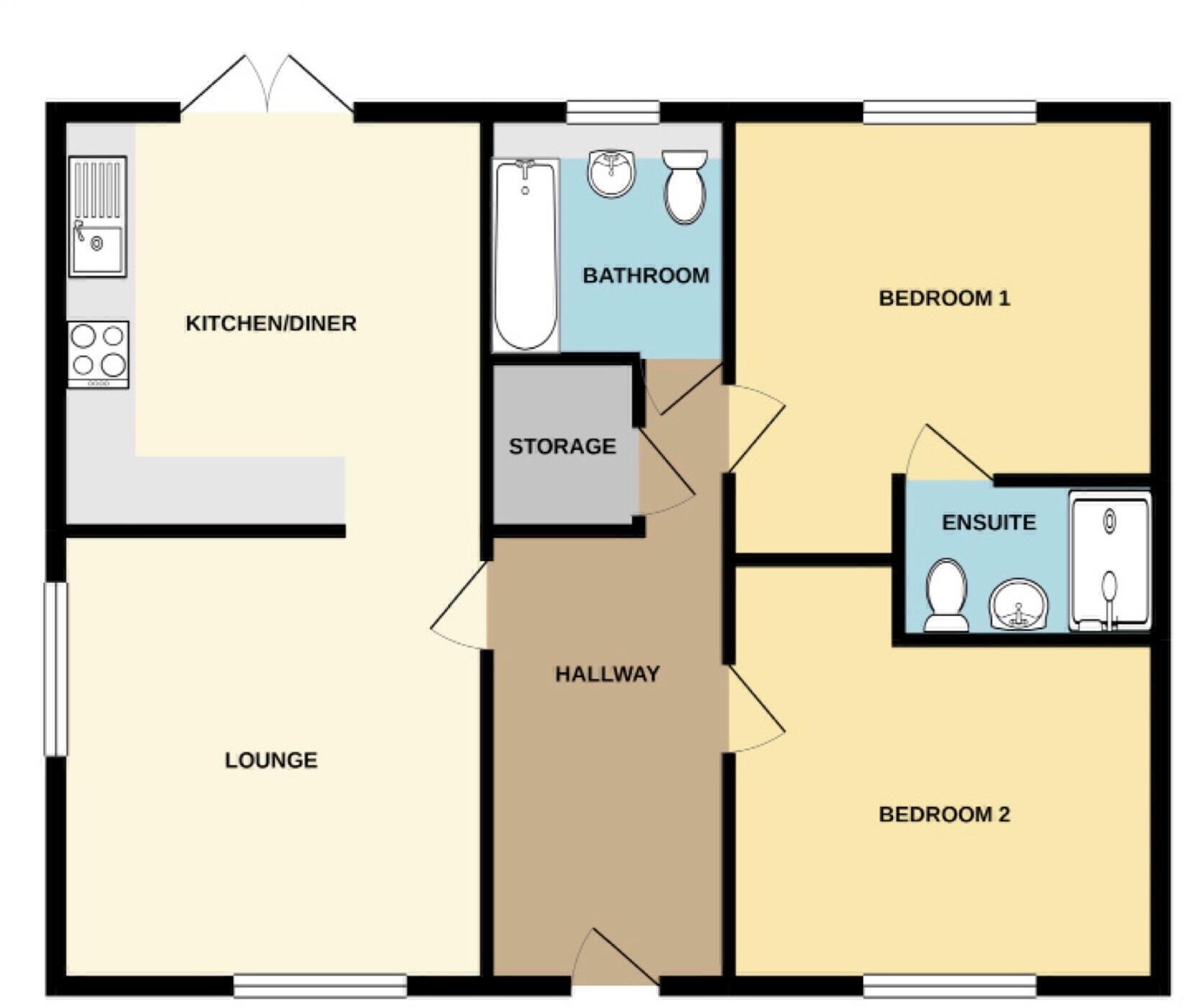 Scholars View, Houghton-le-spring, Sunderland floorplan