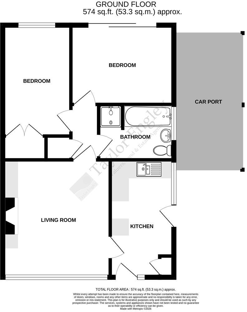 Priory Heights, Eastbourne floorplan