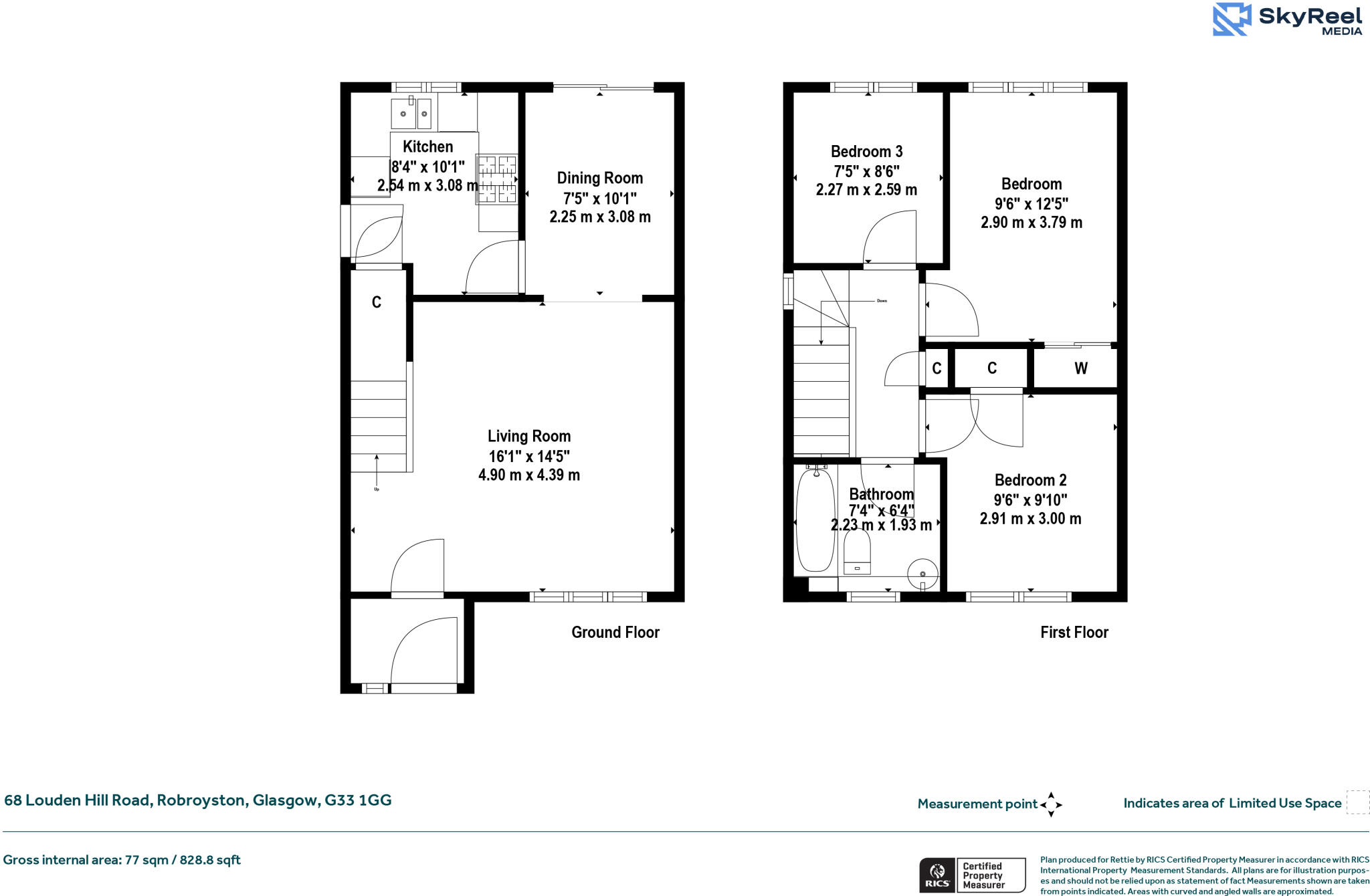 Louden Hill Road, Robroyston, Glasgow City floorplan