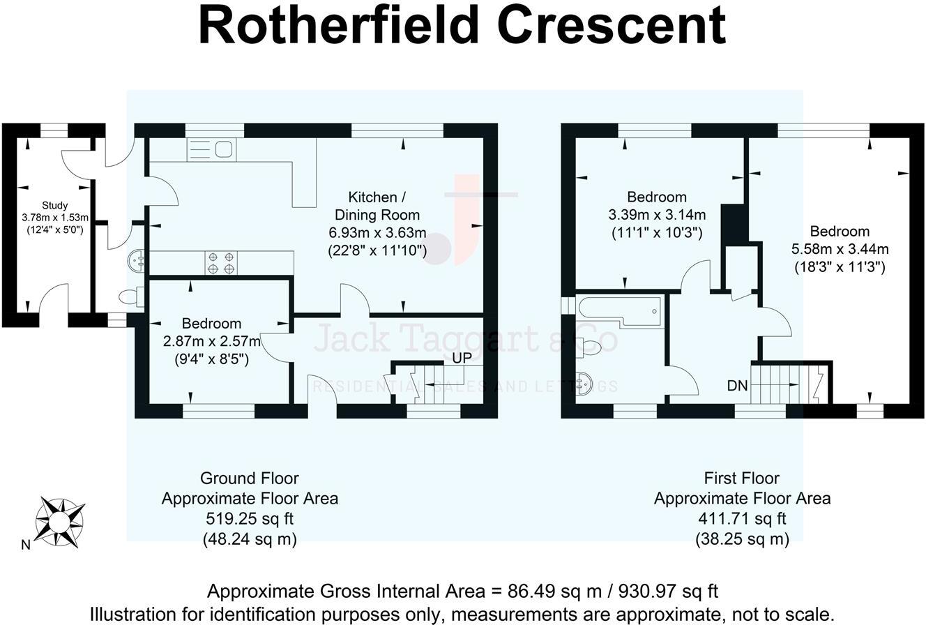 Rotherfield Crescent, Brighton floorplan