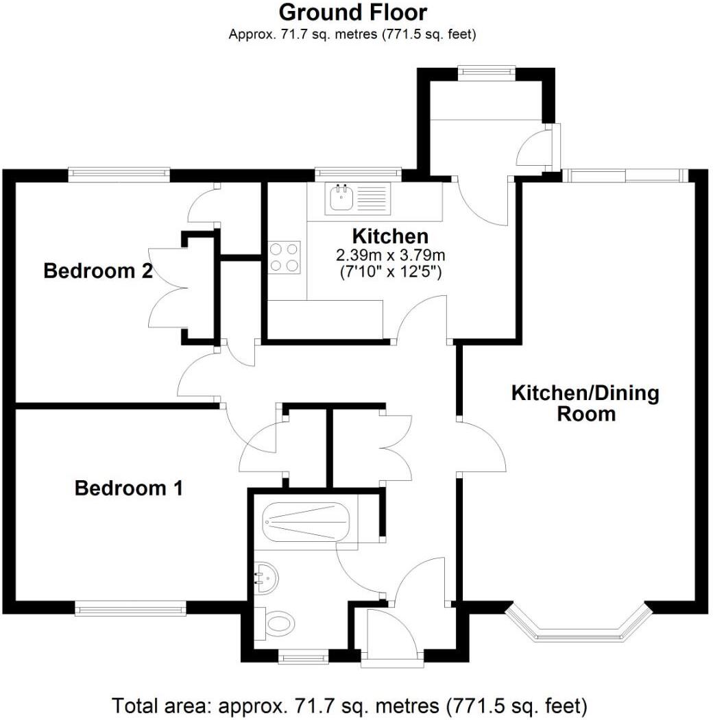 Lime Avenue, Melksham floorplan