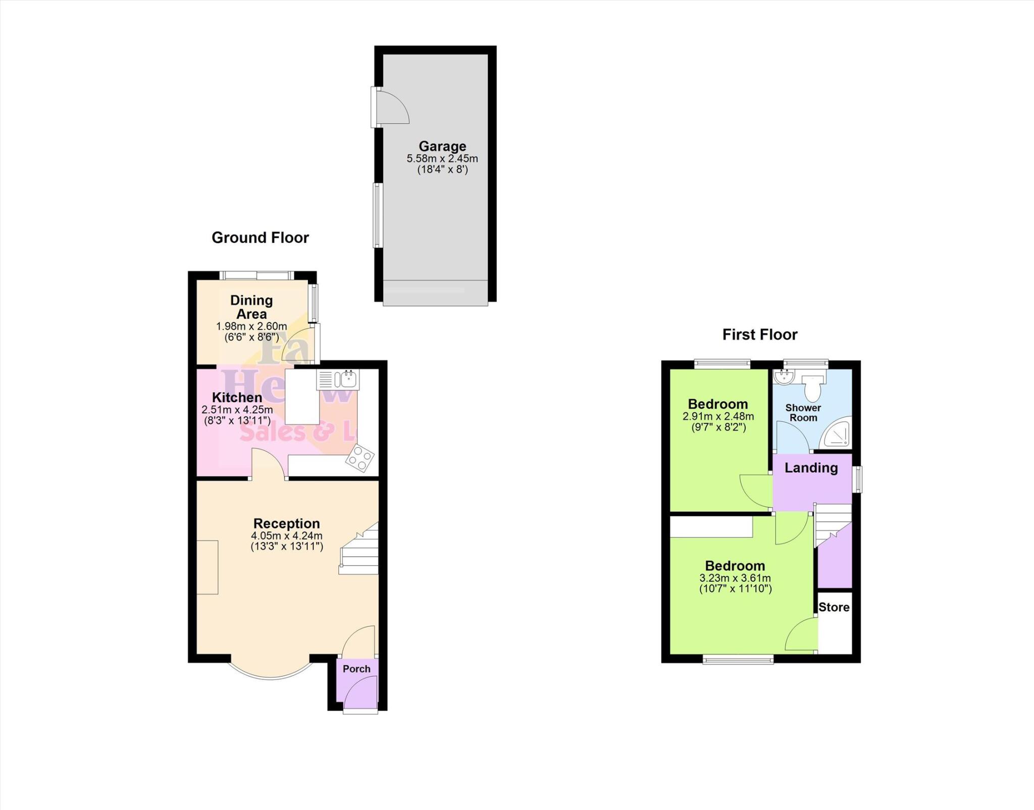 Nookfield, Leyland floorplan