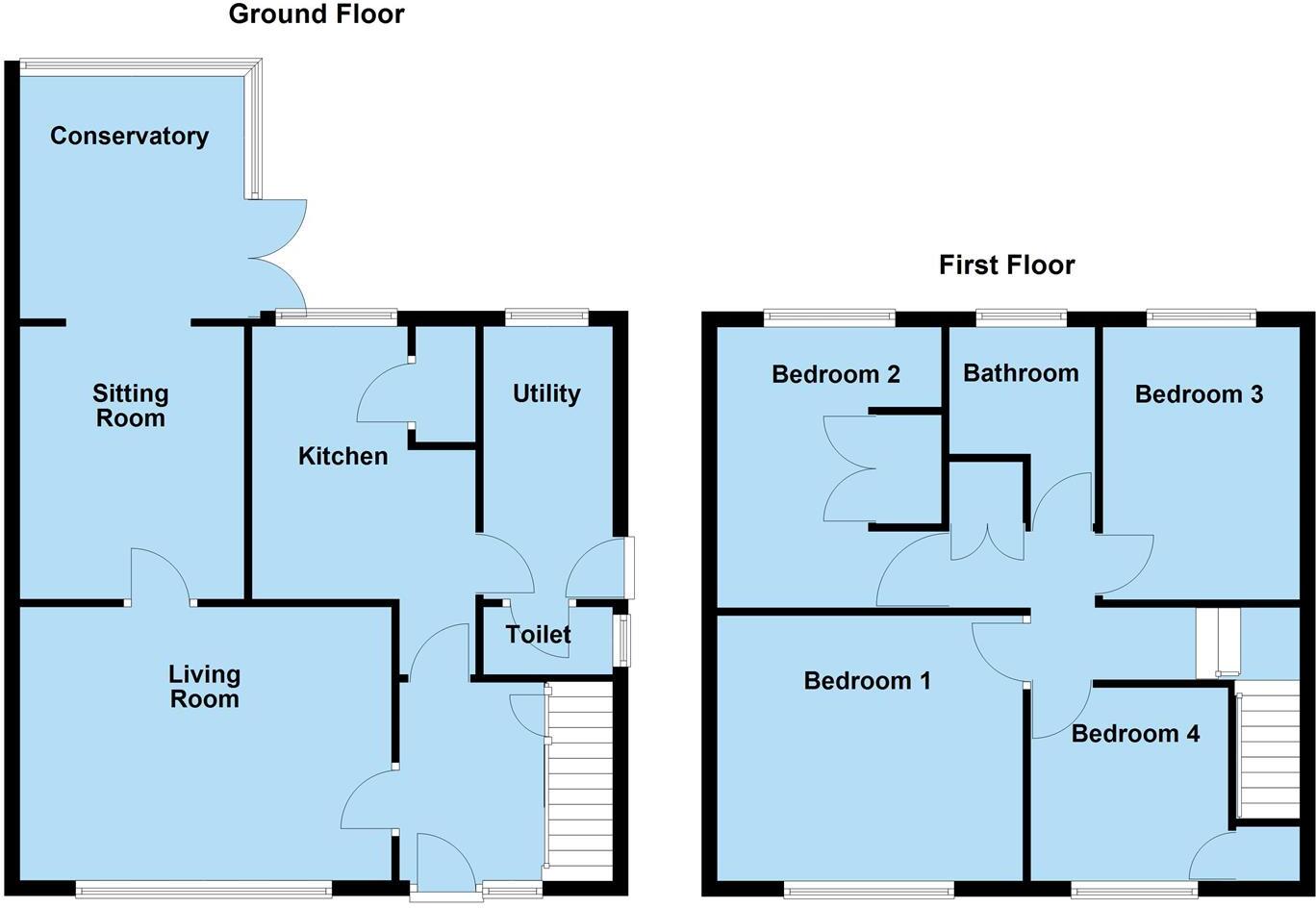 Prior Crescent, Newport floorplan