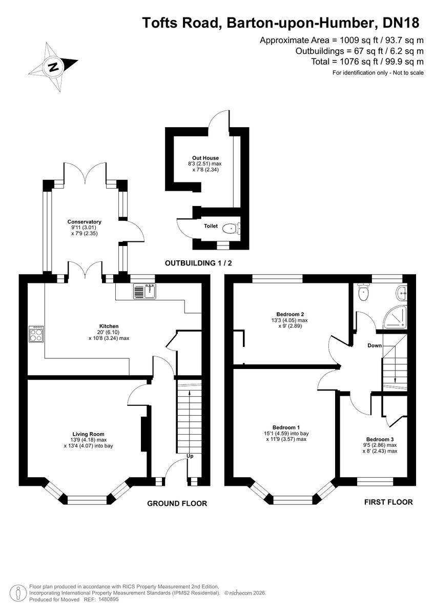 Tofts Road, Barton-upon-Humber, DN18 5 floorplan