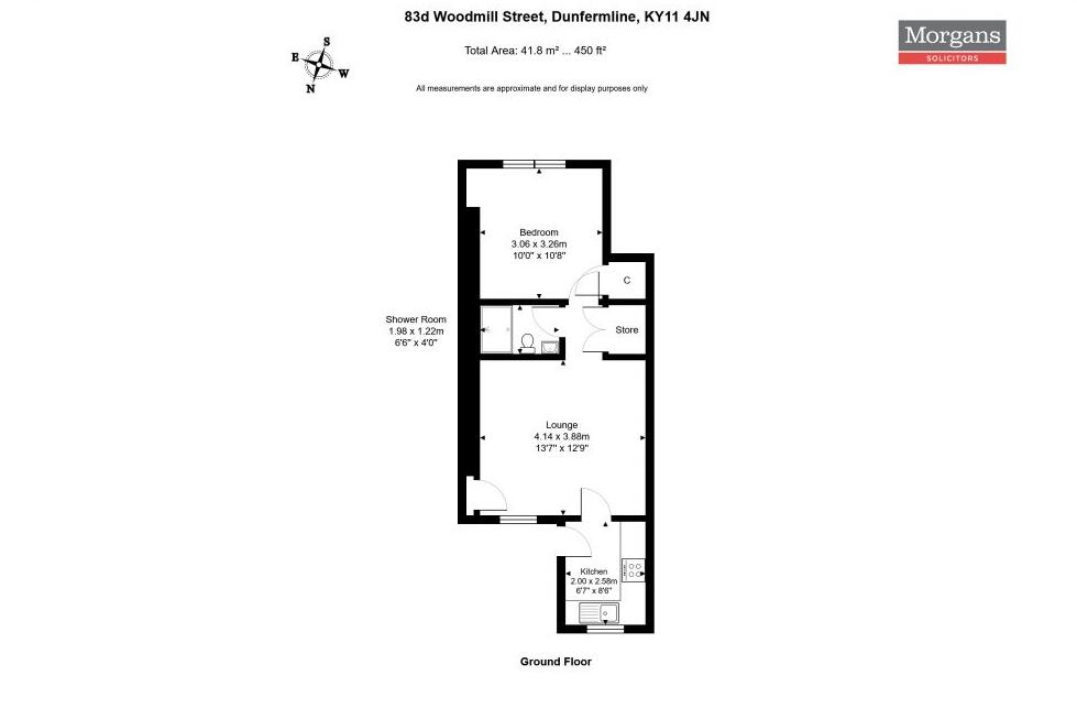 83d, Woodmill Street, Dunfermline, KY11 4JN floorplan