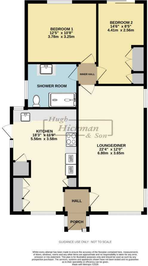 St Margarets Road, Hayling Island floorplan