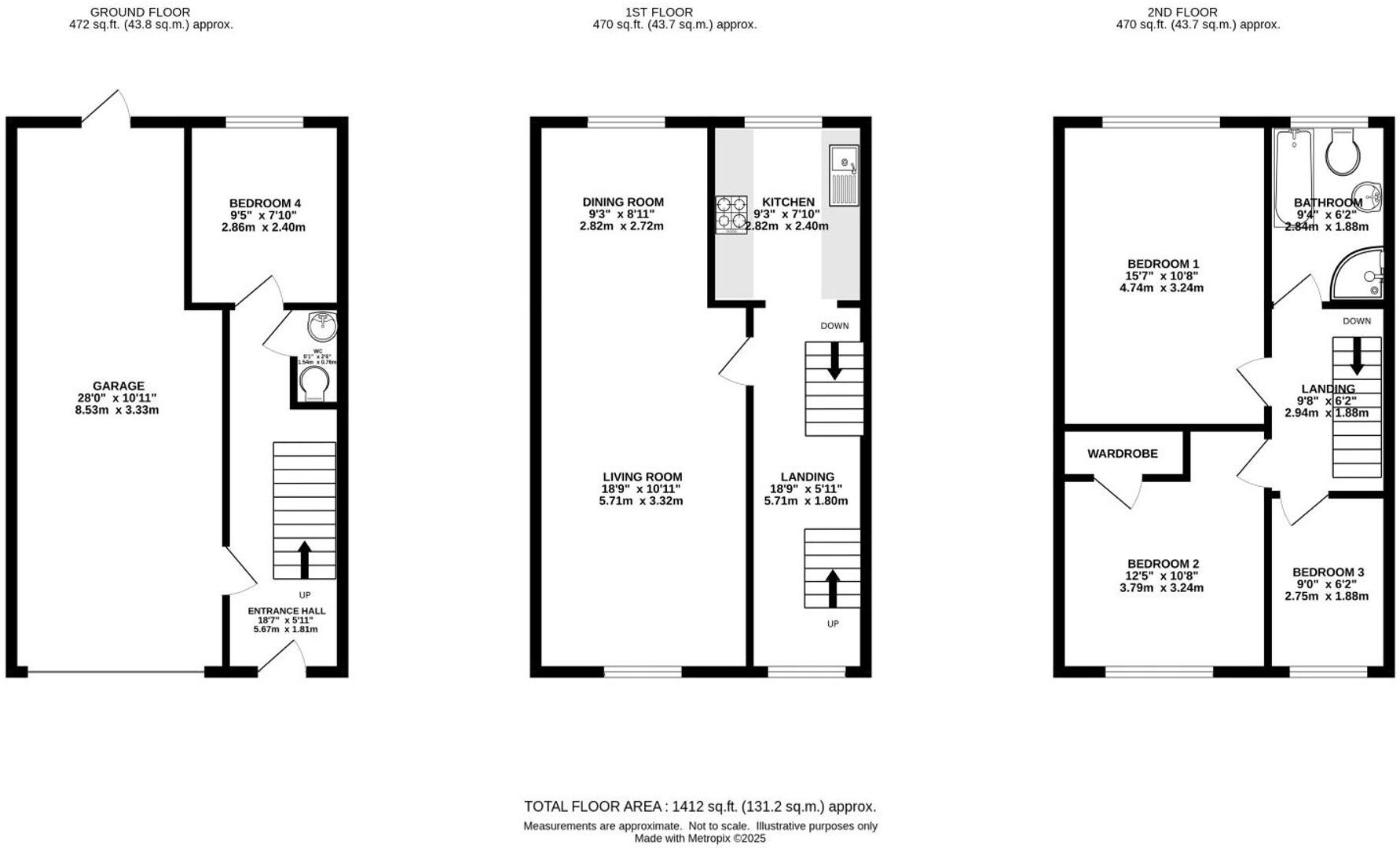 Willow Bank, Manchester, M14 floorplan