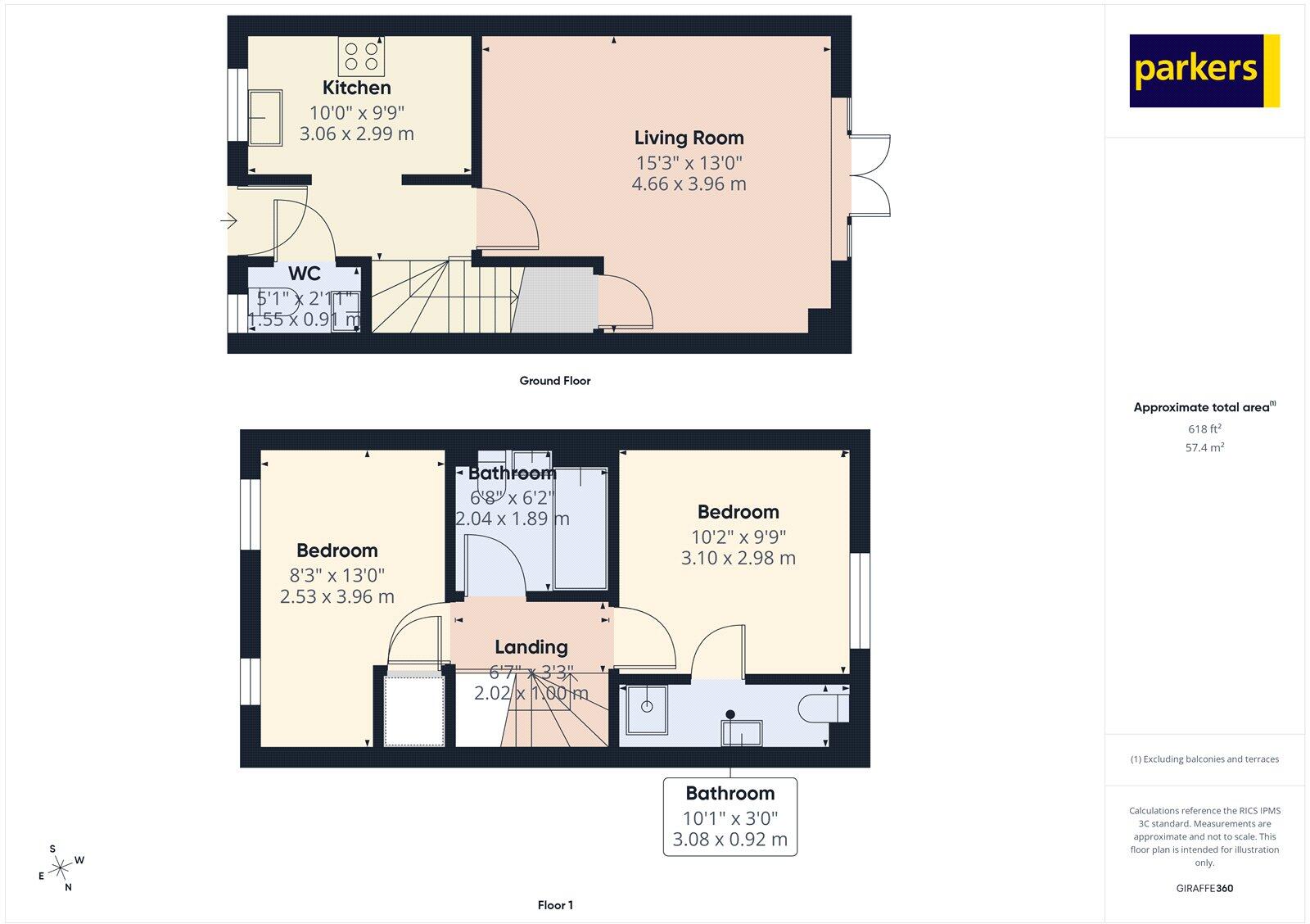 Appleby Walk, Spencers Wood, Reading, Berkshire, RG7 floorplan