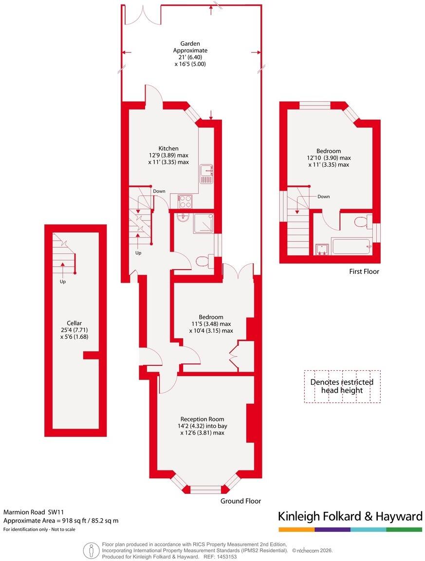 Marmion Road, Battersea, London, SW11 floorplan