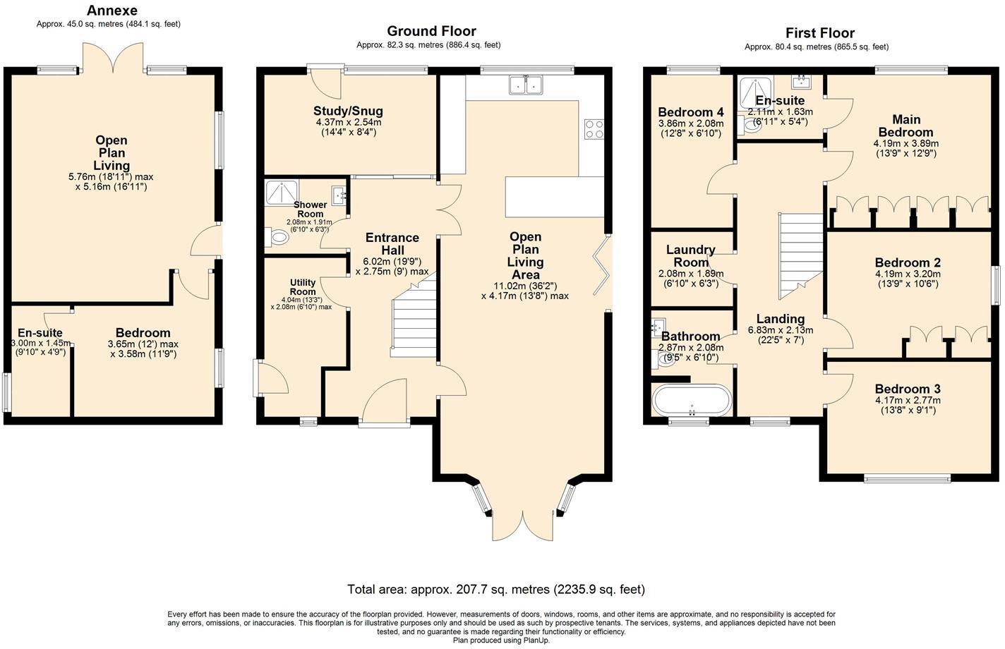 West Harling Road, East Harling, NR16 floorplan