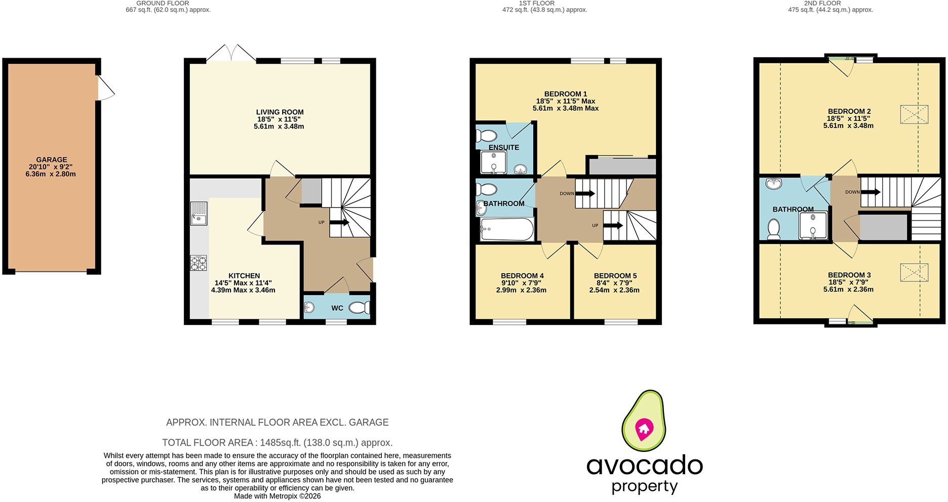 Hastings View, Bracknell, RG12 floorplan