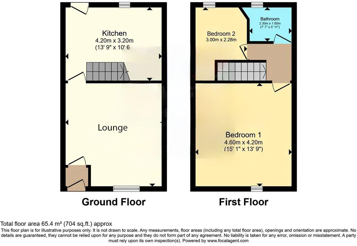 Hollins Grove Street, Darwen floorplan