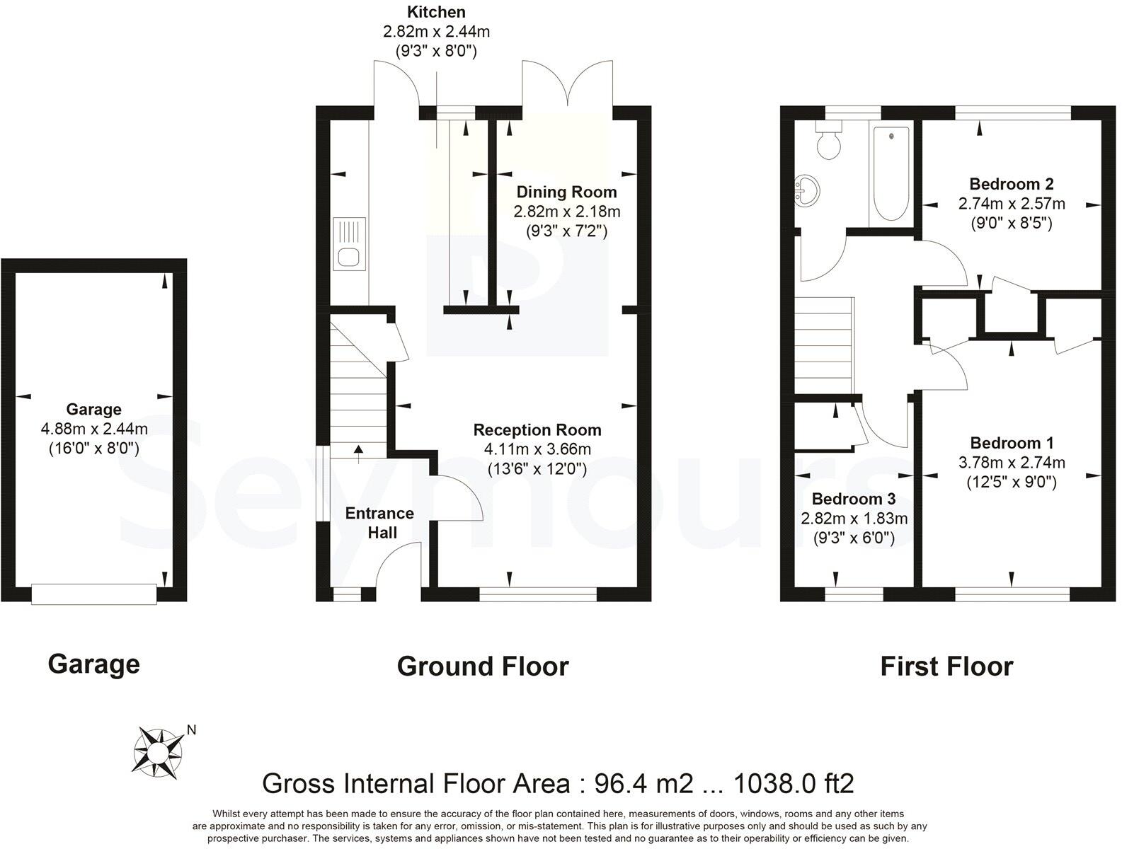 Roundthorn Way, Woking, Surrey, GU21 floorplan