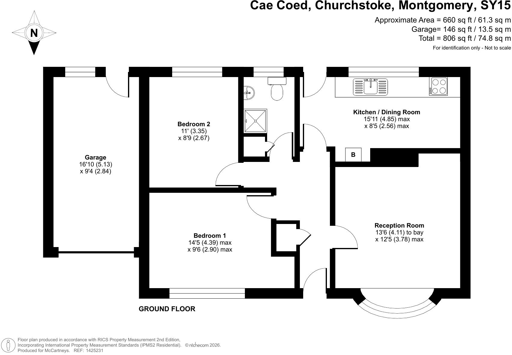 Cae Coed, Churchstoke, Montgomery, Powys floorplan