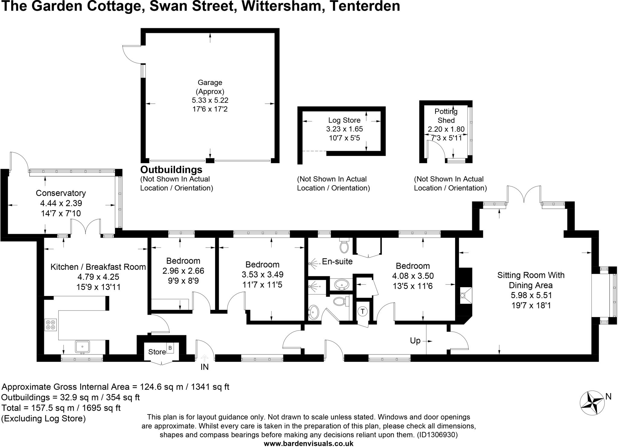 Wittersham, Tenterden, Kent, TN30 floorplan