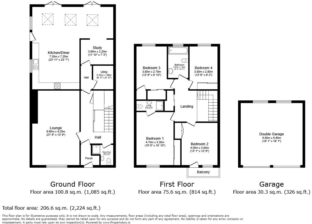 Manor Close, Shincliffe, DH1 floorplan
