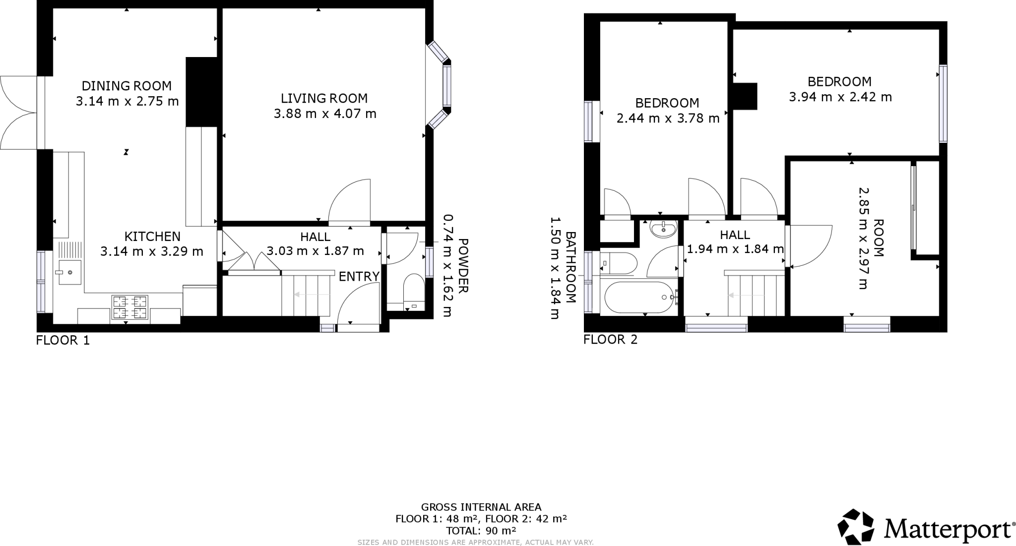 Saltersgill Avenue, Middlesbrough floorplan