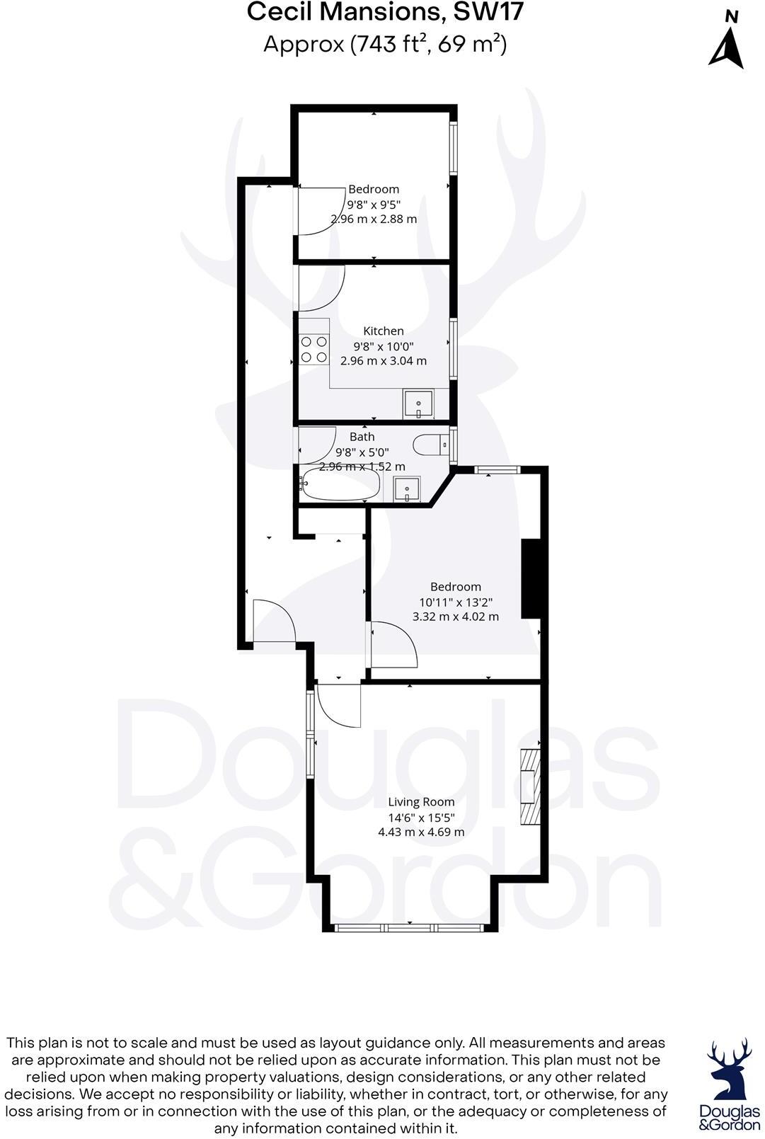 Marius Road, SW17 floorplan
