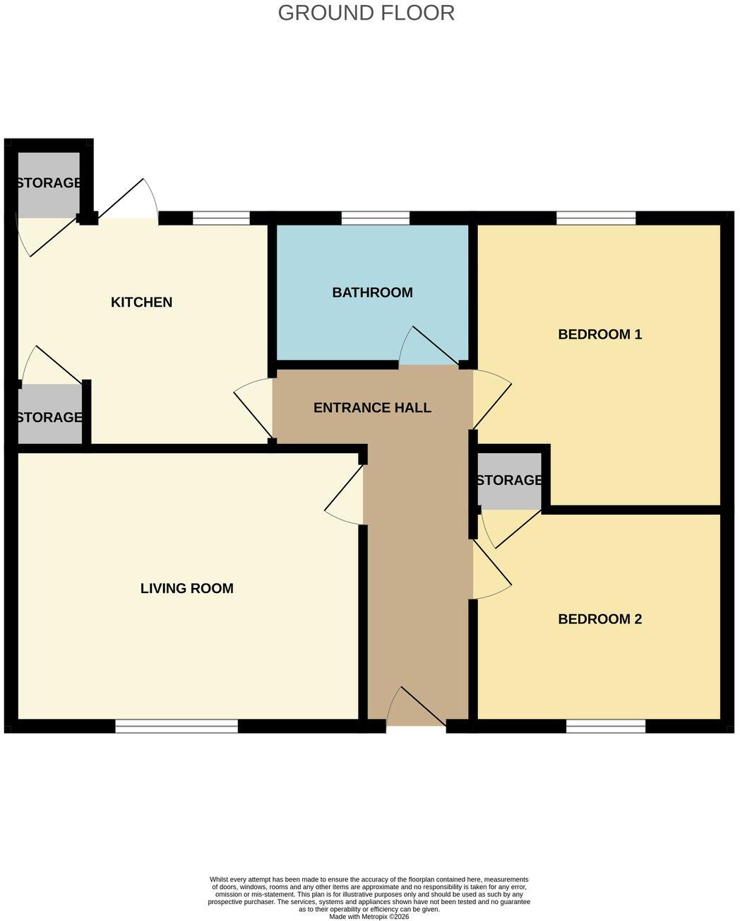 Manor Close, Yaxley, Peterborough, PE7 floorplan