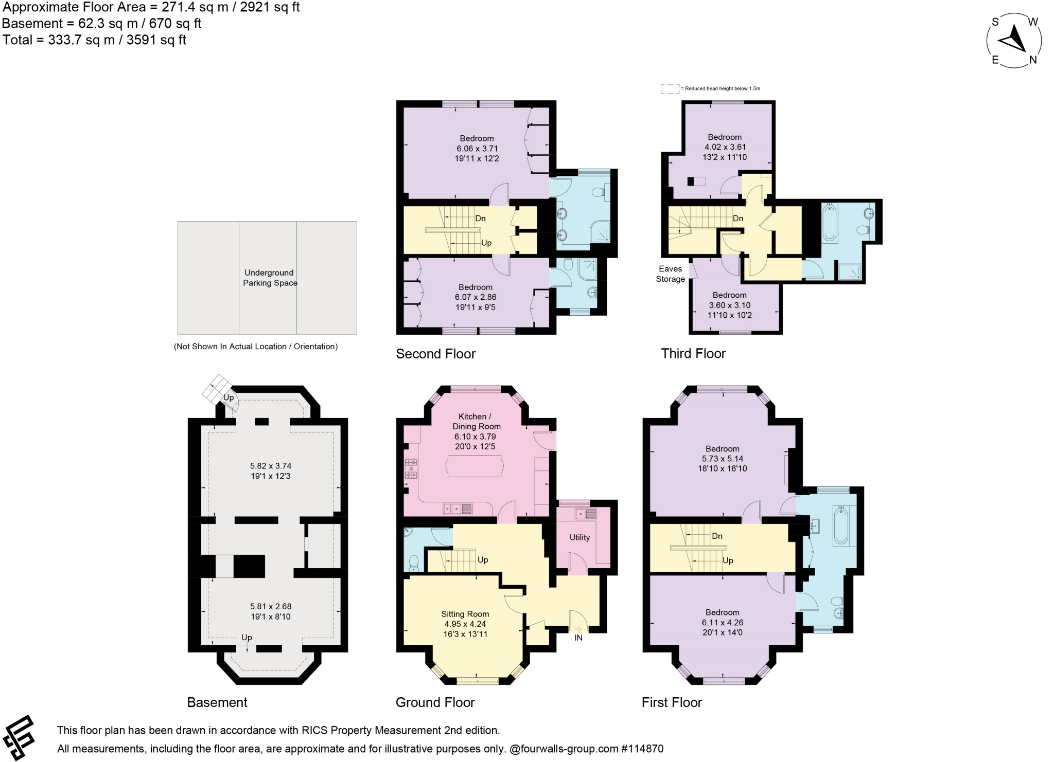 Crossland House, Holloway Drive, Virginia Water, Surrey GU25 floorplan
