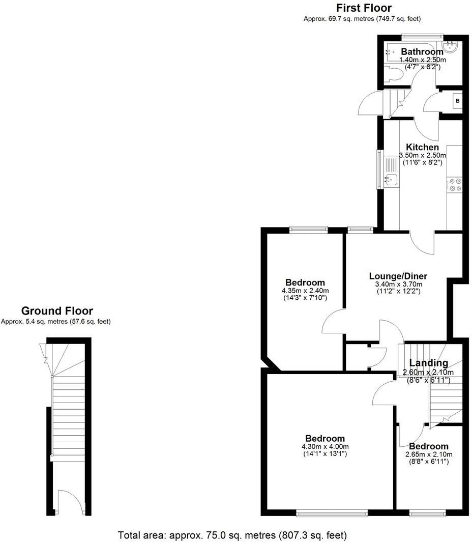 Northbourne Street, Gateshead, Tyne and Wear floorplan