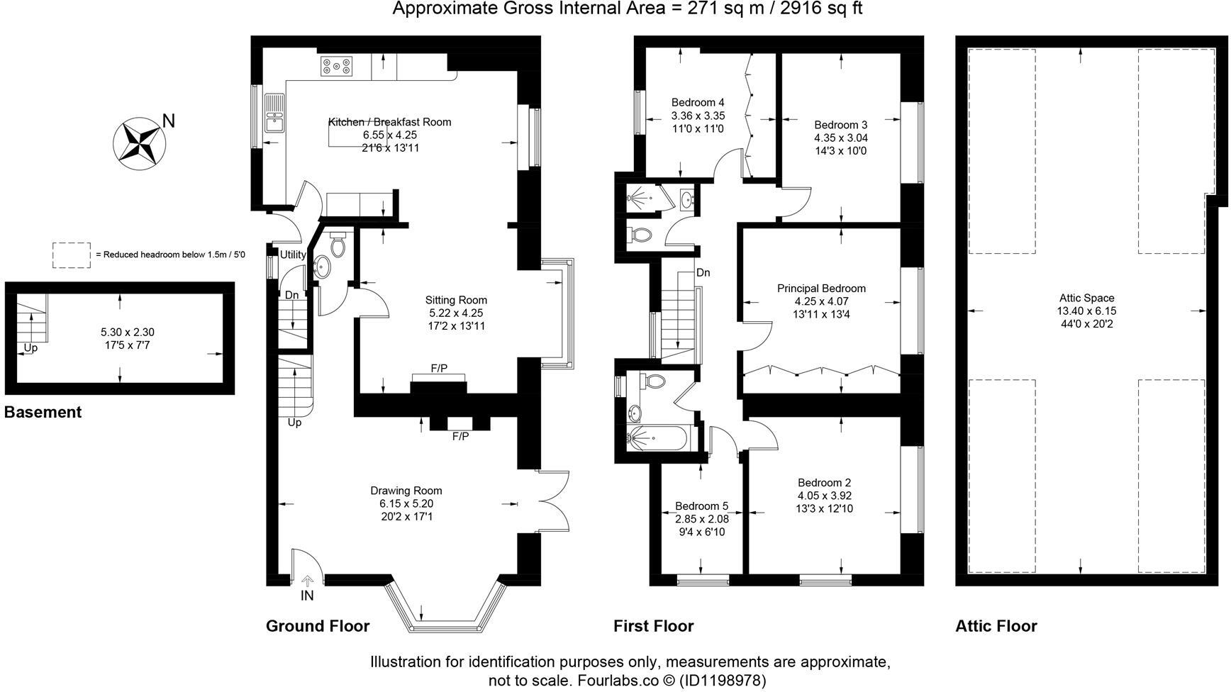 Clooneavin Path, Lynmouth floorplan