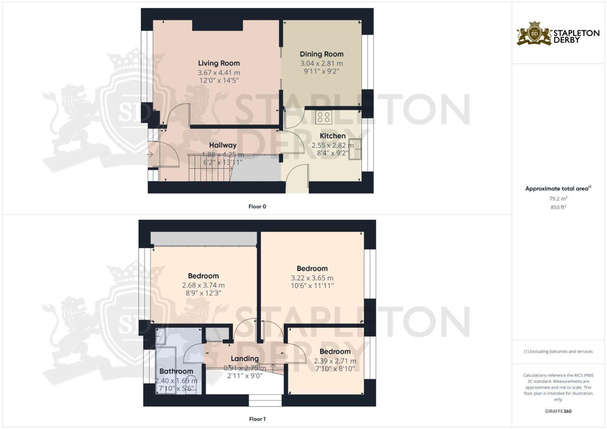 Wharfedale Drive, Rainhill, L35 floorplan