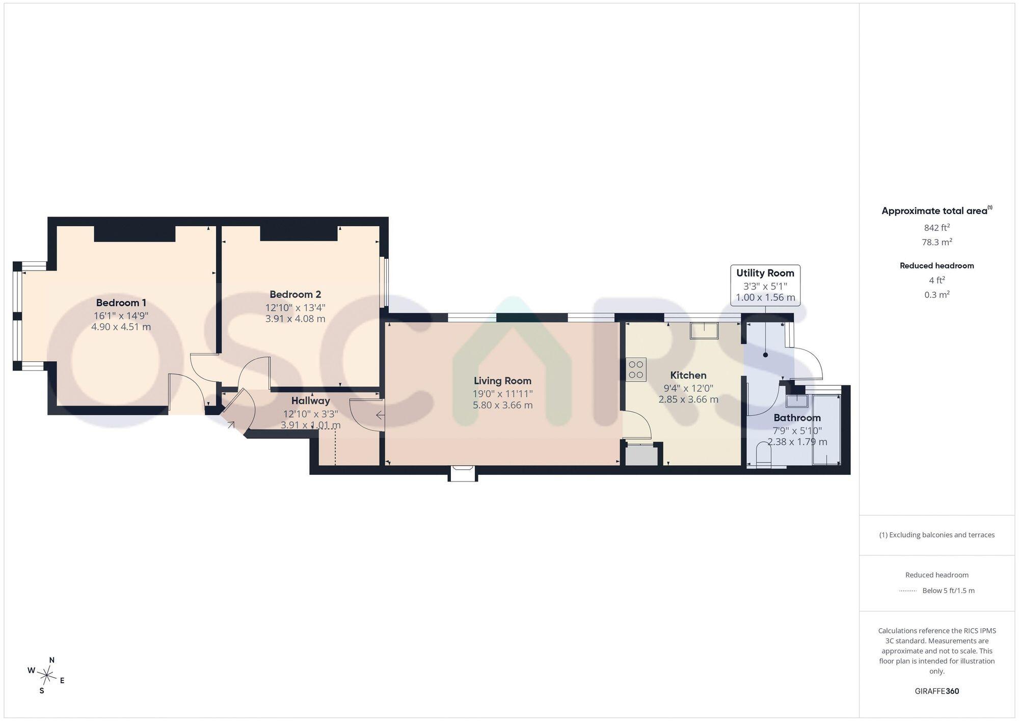 Flat 1 & 2, 22 Hamlyn Avenue, Hull, HU4 6BU floorplan