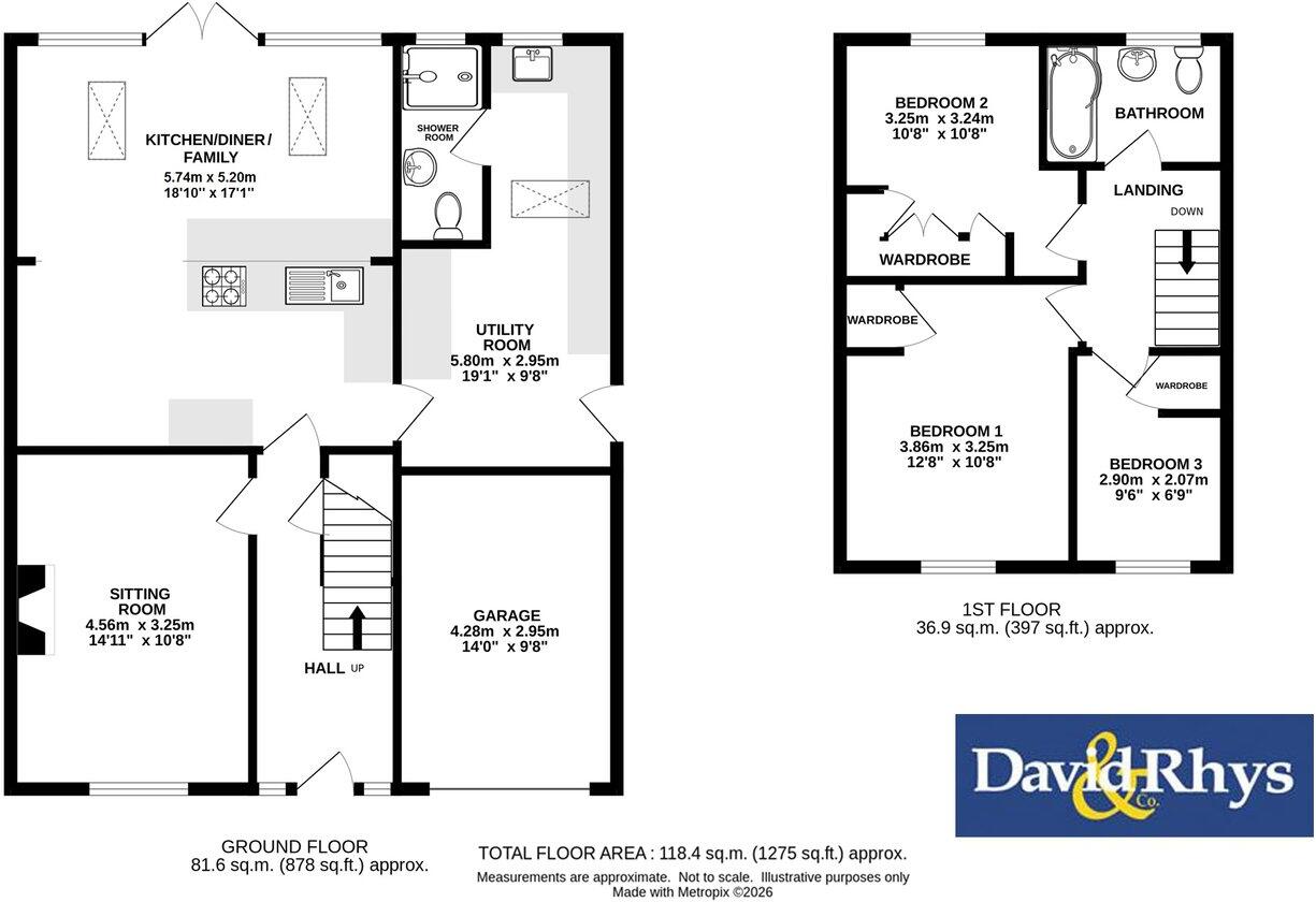 Shortwood Close, Budleigh Salterton, EX9 floorplan