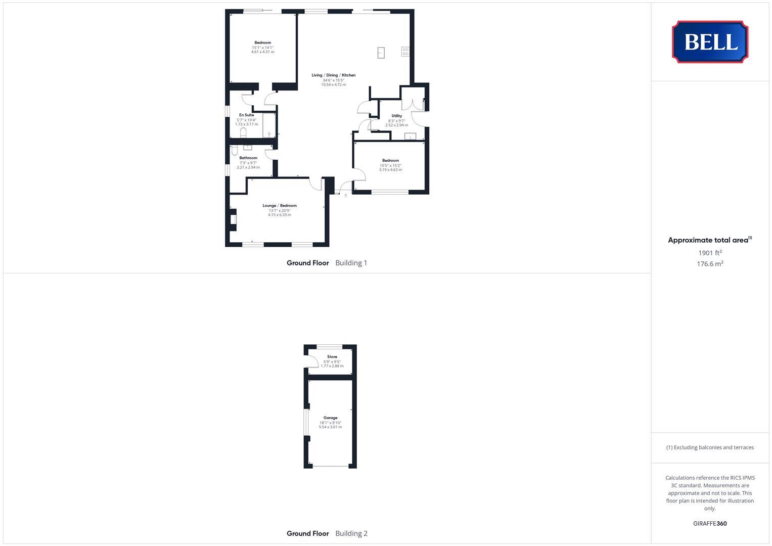 Millbrook, Mill Lane, Thimbleby, Horncastle floorplan
